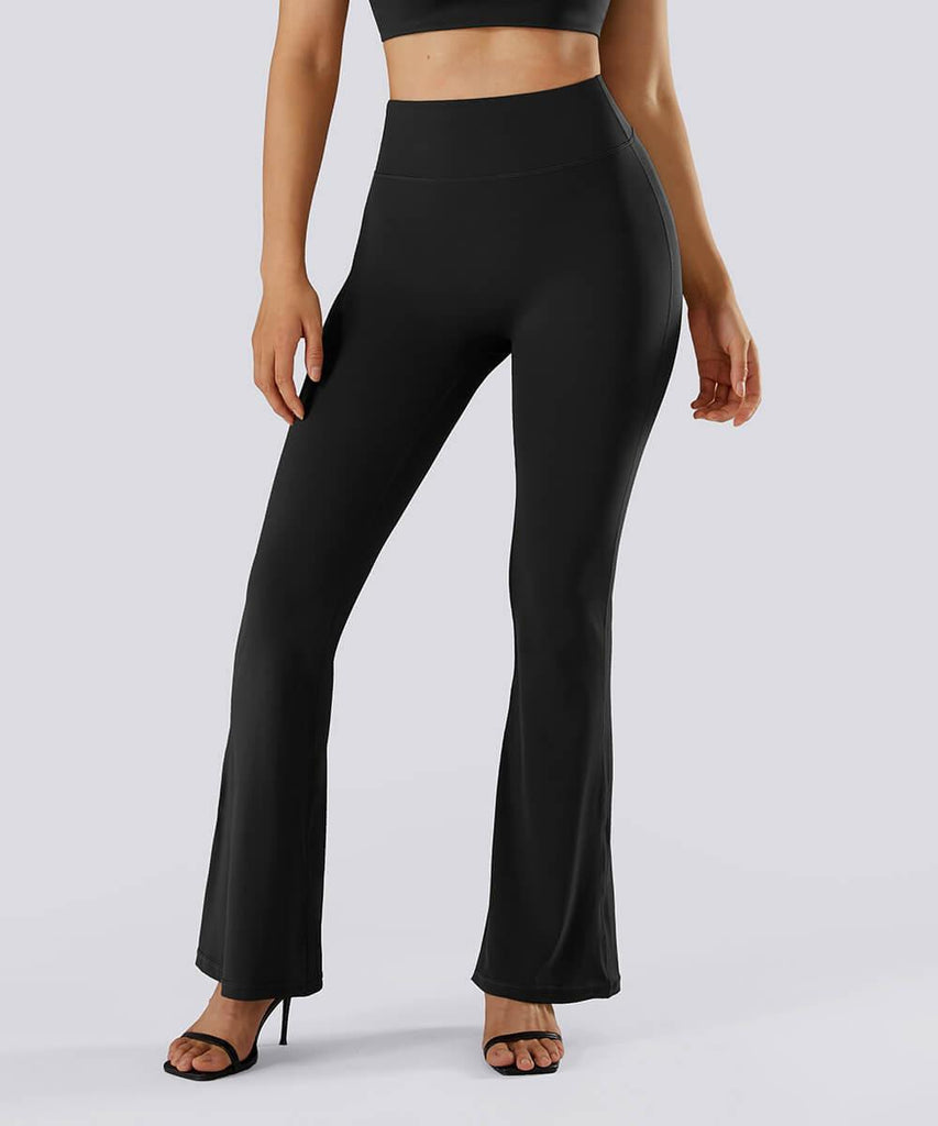 Butt Shaping Flared Seamed Legging Set - MOOSLOVER